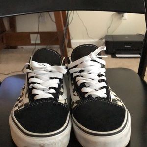 Vans Old Skool Checkerboard Skate Shoe